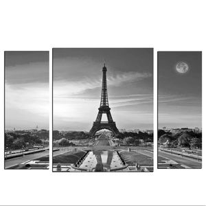 3 in 1 paris Eiffel tower scene- canvas print